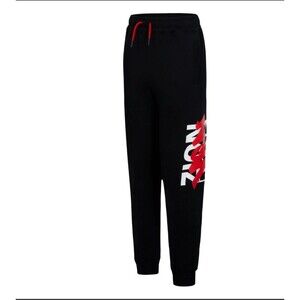 Jordan Black And Red Sweat Pants